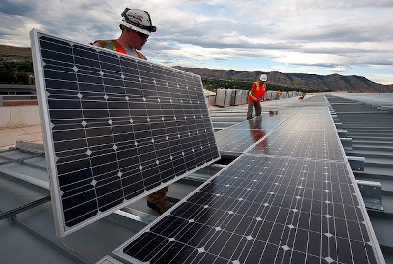 Manutenção placas fotovoltaicas