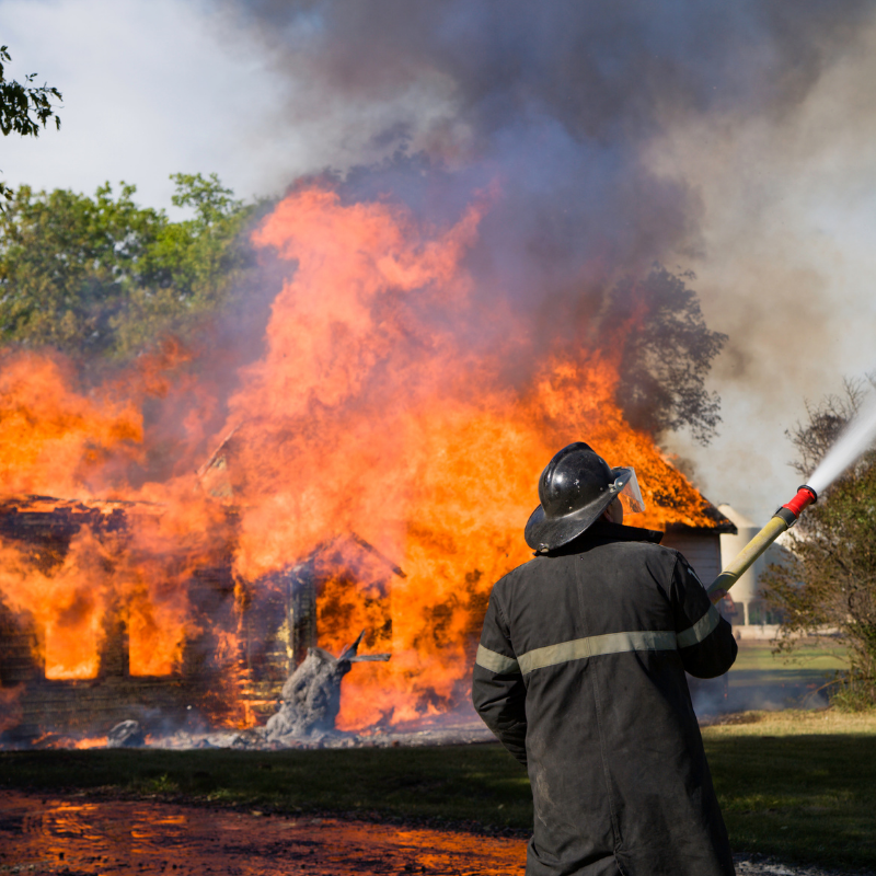 Incêndio Residência